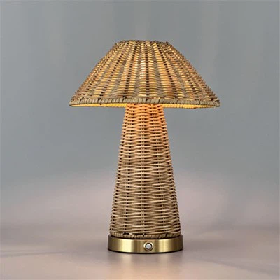 Ratanová bezdrátová stolní lampa Private Design